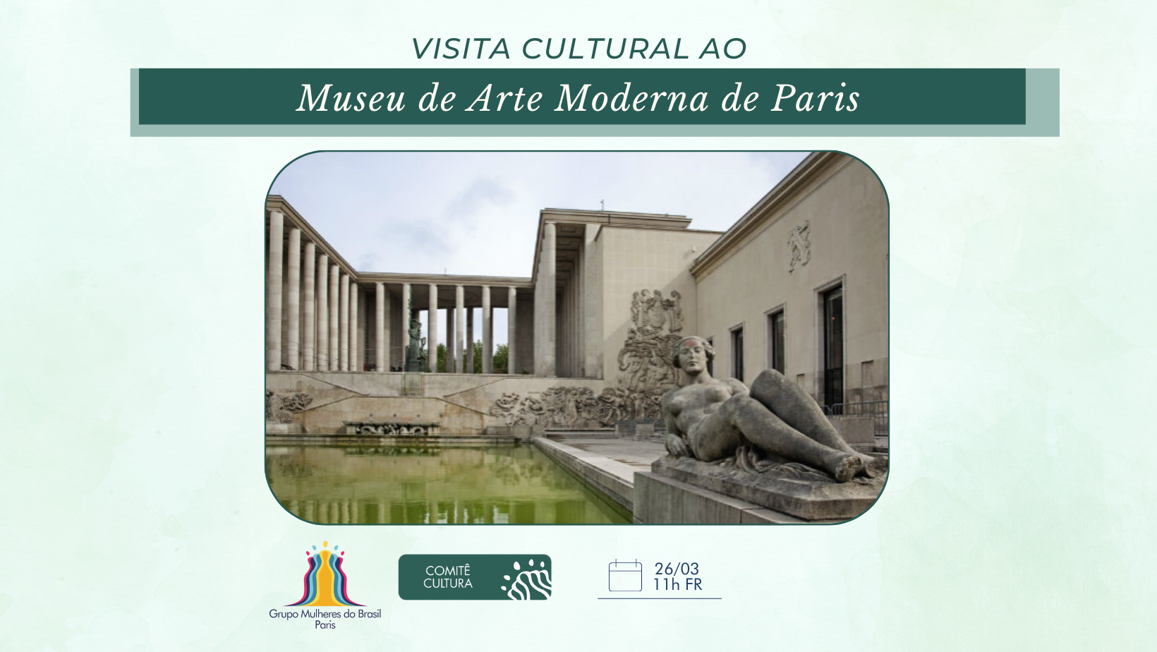 Visita ao Museu de Arte Moderna de Paris