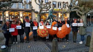 Brasileiras se reúnem em Düsseldorf pelo fim da violência contra as mulheres