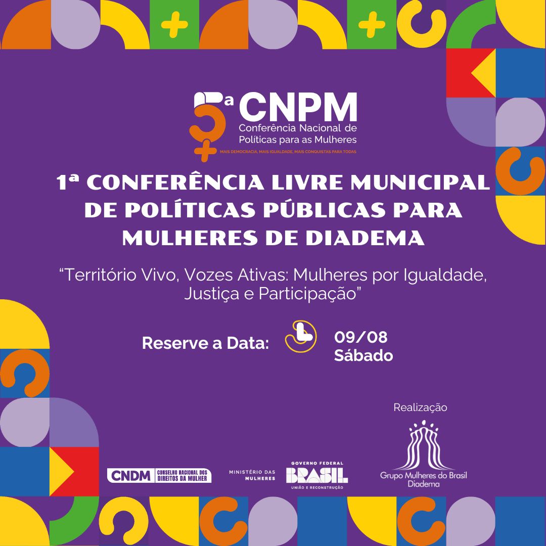 Conferência Livre Municipal de Políticas Públicas para Mulheres | 5ª CNPP